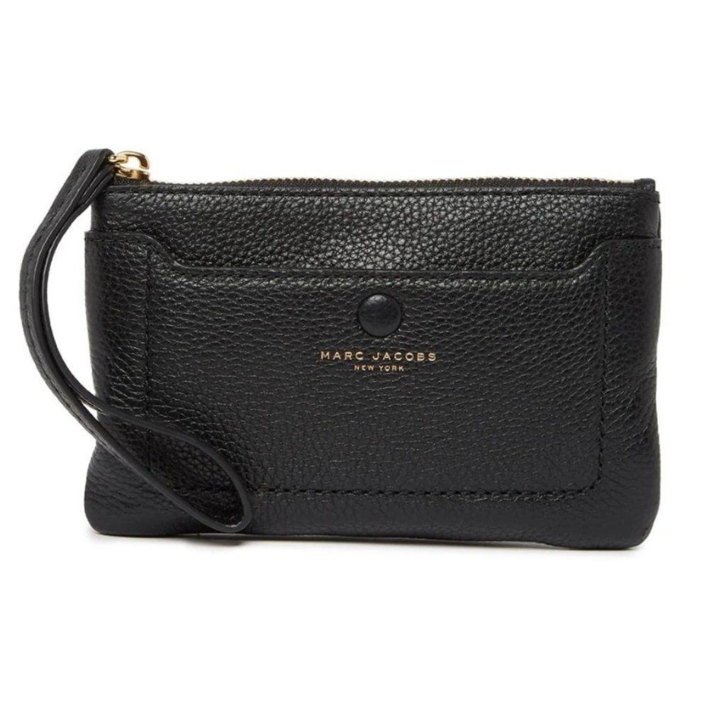 Marc Jacobs Black Wristlet Clutch